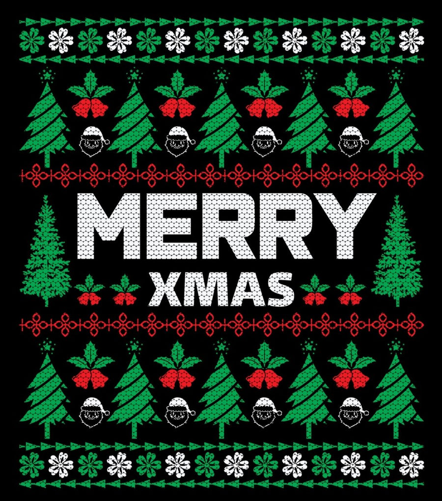 Merry Christmas Ugly Sweater Party Unisex Sweatshirt Ready To Press DTF Transfer - Buy Bulk DTF
