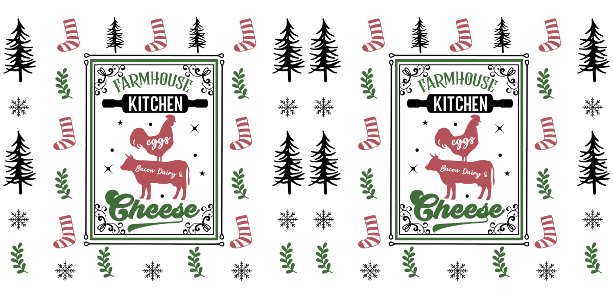 Merry & Magical UV DTF Libbey Glass Wrap - Buy Bulk DTF