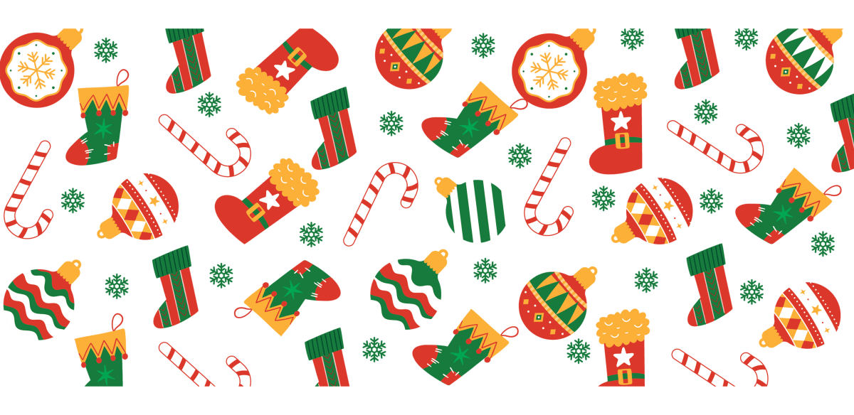 Merry Mistletoe Designs UV DTF Libbey Glass Wrap - Buy Bulk DTF