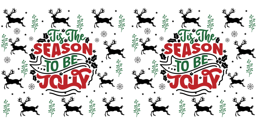 Merry Moments & Magic - UV DTF Libbey Glass Wrap - Buy Bulk DTF