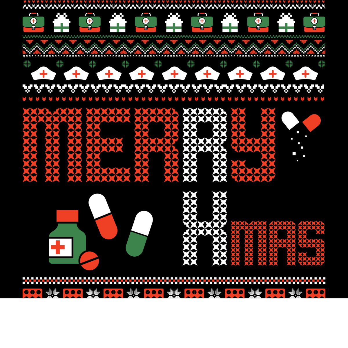 Merry Xmas - Ready to Press DTF Transfers - Buy Bulk DTF