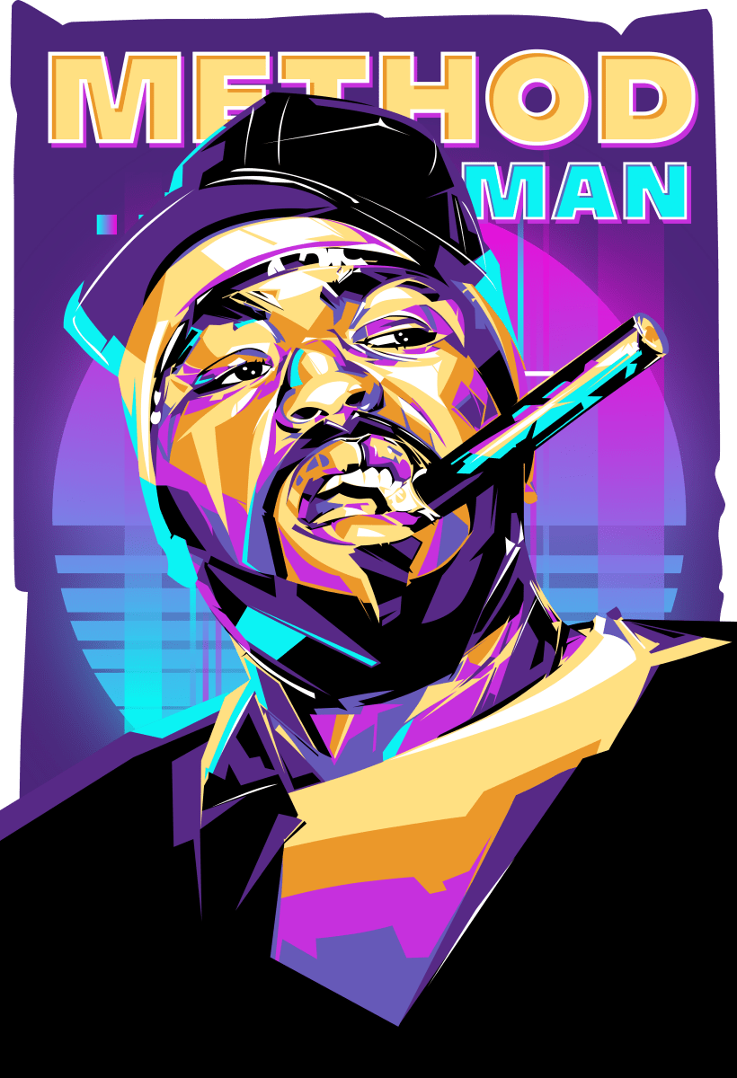 Method Man - Pop Art - Ready To Press DTF Transfers - Buy Bulk DTF