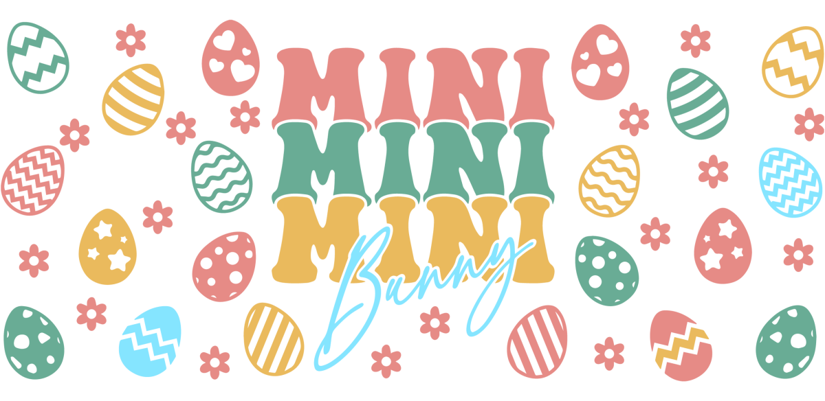 Mini Bunny - UV DTF Libbey Glass Wrap - Buy Bulk DTF