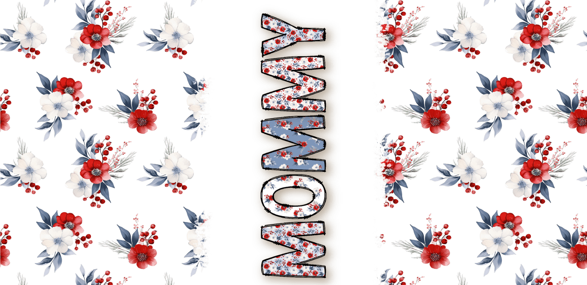 Mom’s Dreamy Delights - UV DTF Libbey Glass Wrap - Buy Bulk DTF