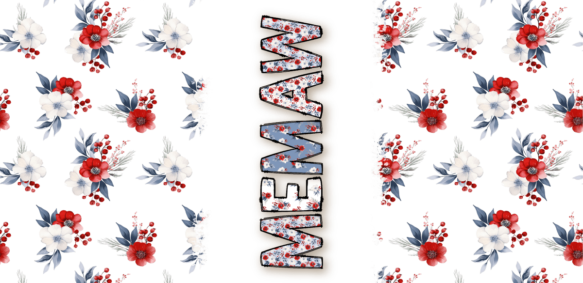 Mom’s Enchanted Moments - UV DTF Libbey Glass Wrap - Buy Bulk DTF