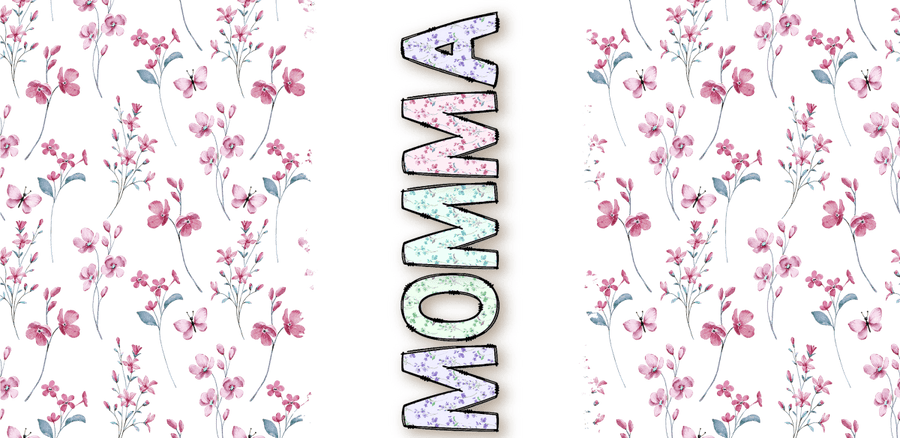 Mom’s Eternal Affection - UV DTF Libbey Glass Wrap - Buy Bulk DTF