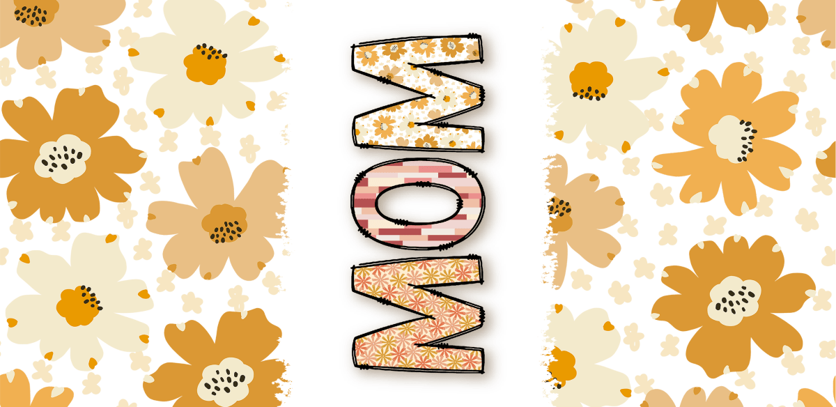 Mom's Graceful Moments - UV DTF Libbey Glass Wrap - Buy Bulk DTF