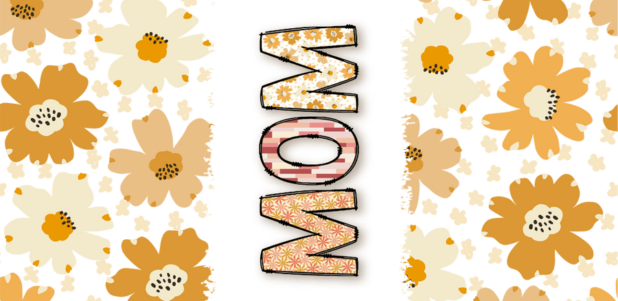 Mom's Graceful Moments - UV DTF Libbey Glass Wrap - Buy Bulk DTF