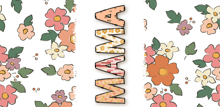 Mom’s Heartfelt Harmony - UV DTF Libbey Glass Wrap - Buy Bulk DTF