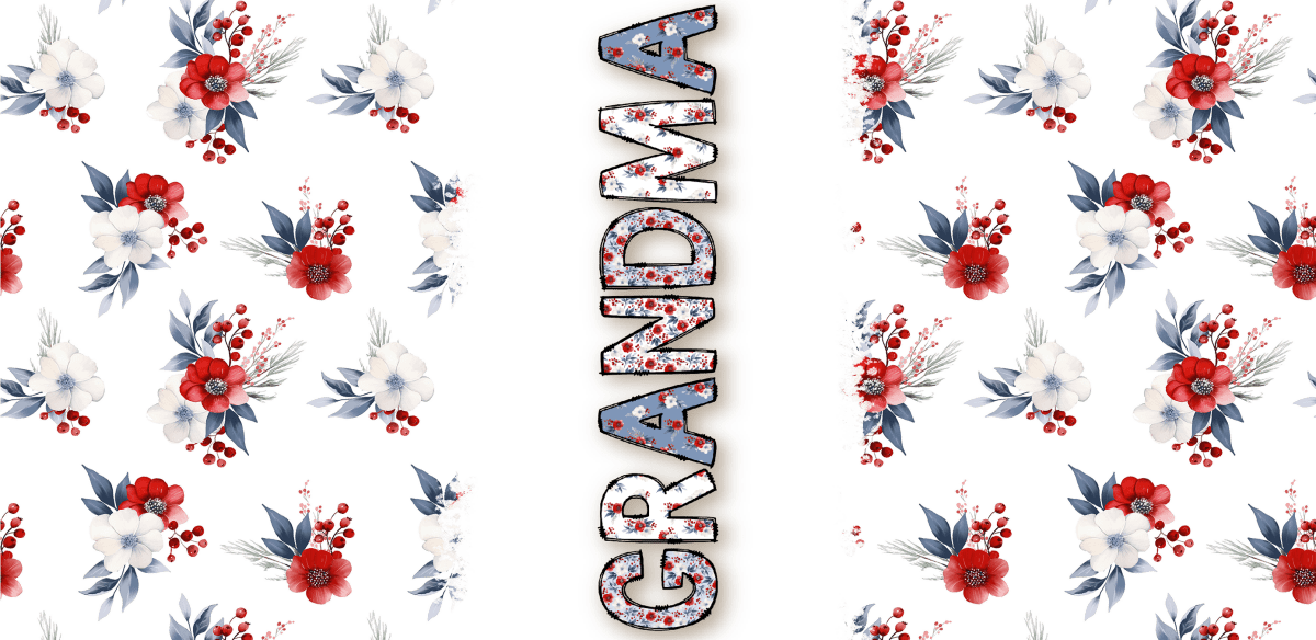 Mom’s Joyful Jem's - UV DTF Libbey Glass Wrap - Buy Bulk DTF