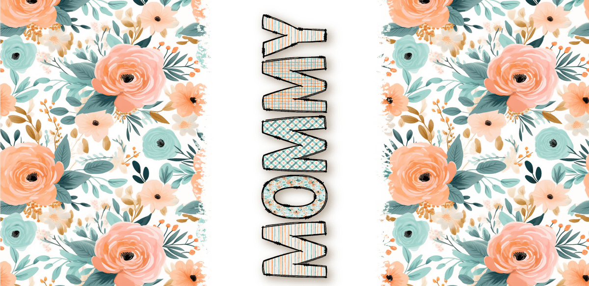 Mom’s Joyful Journey - UV DTF Libbey Glass Wrap - Buy Bulk DTF