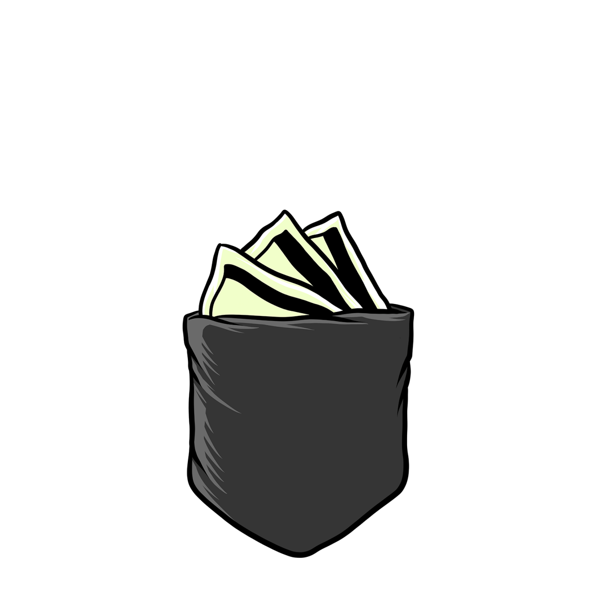 Money Pocket - Ready To Press DTF Transfers - Buy Bulk DTF