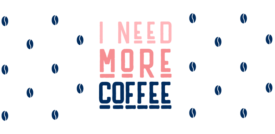 Morning Mocha Collection - UV DTF Libbey Glass Wrap - Buy Bulk DTF