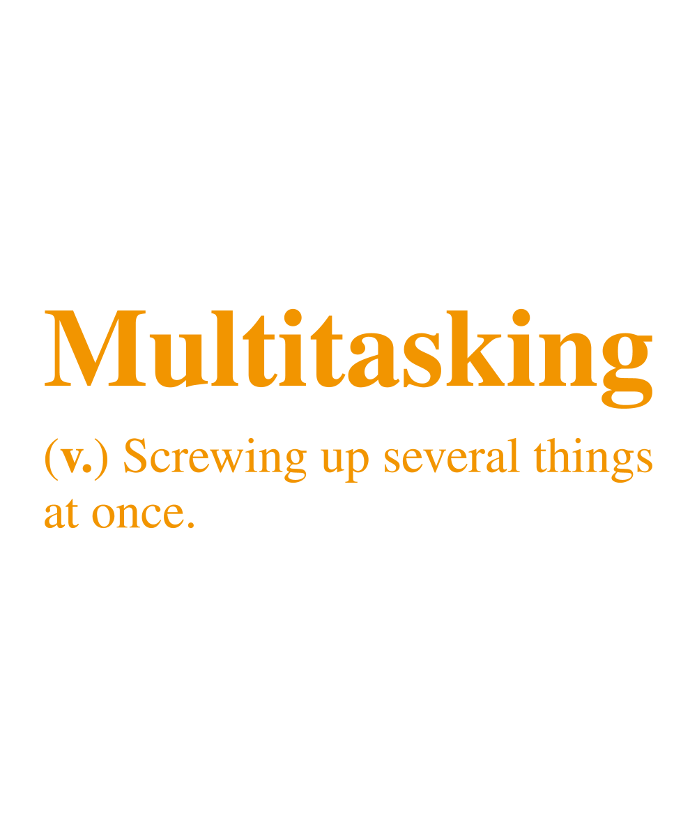 Multitasking - Ready To Press DTF Transfer - Buy Bulk DTF