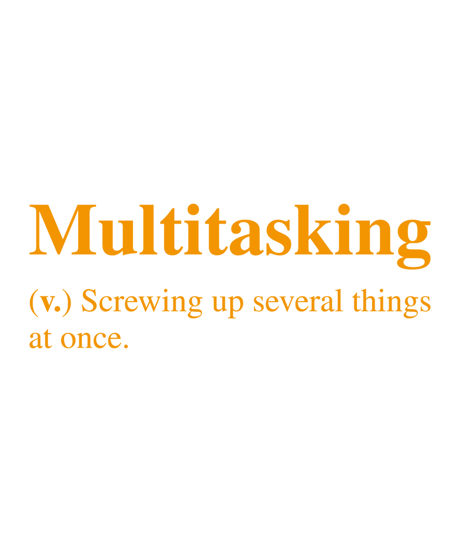 Multitasking - Ready To Press DTF Transfer - Buy Bulk DTF