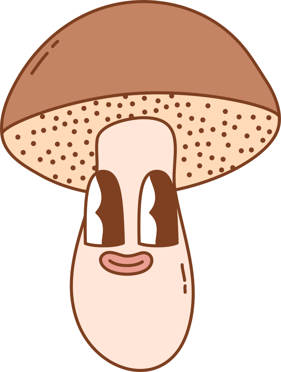 Mushroom - 01 - Ready To Press DTF Transfer - Buy Bulk DTF