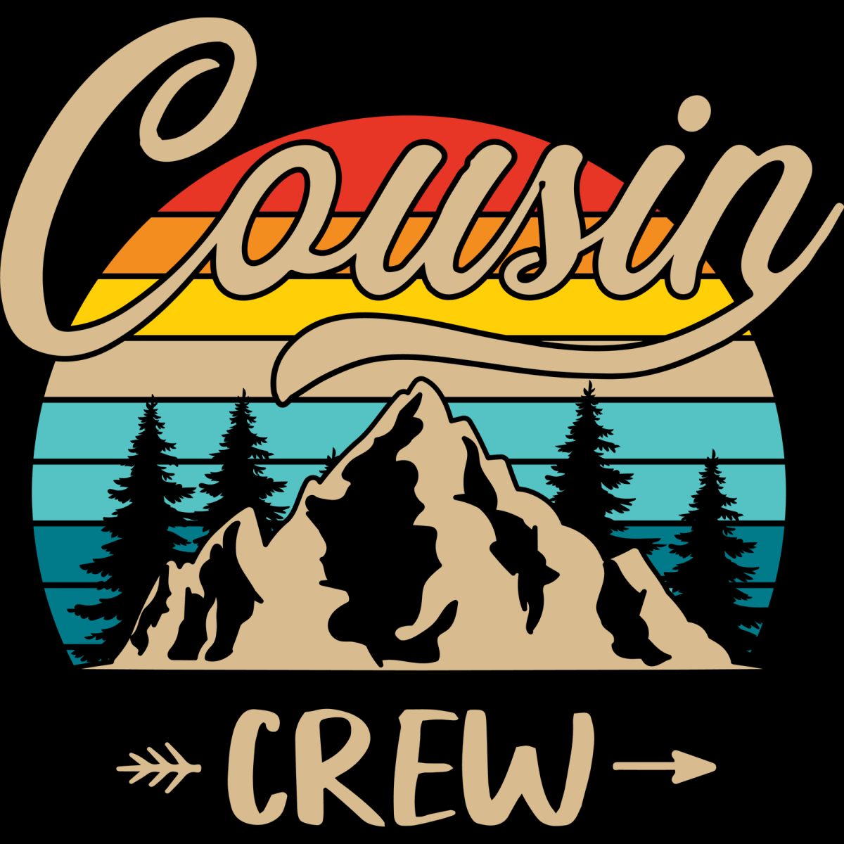 Nature’s Path Adventure - Ready To Press DTF Transfers - Buy Bulk DTF