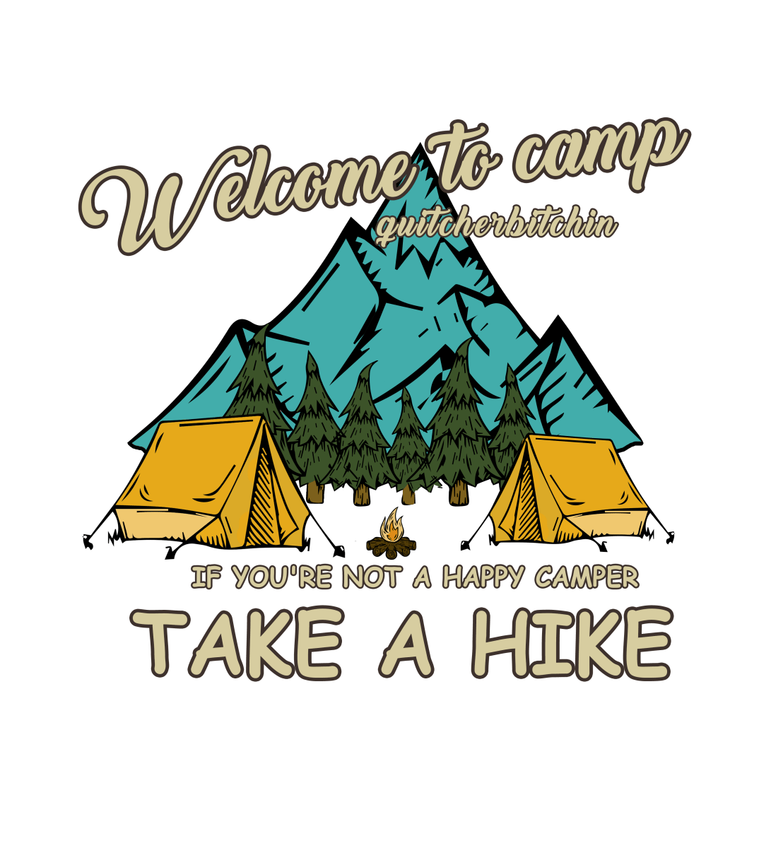 Nature's Wonders Camping - Ready To Press DTF Transfers - Buy Bulk DTF