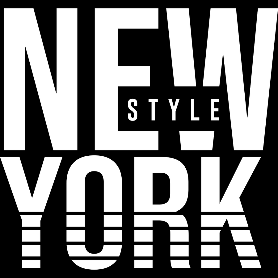 New York Style - Big and Bold - Ready To Press DTF Transfer - Buy Bulk DTF