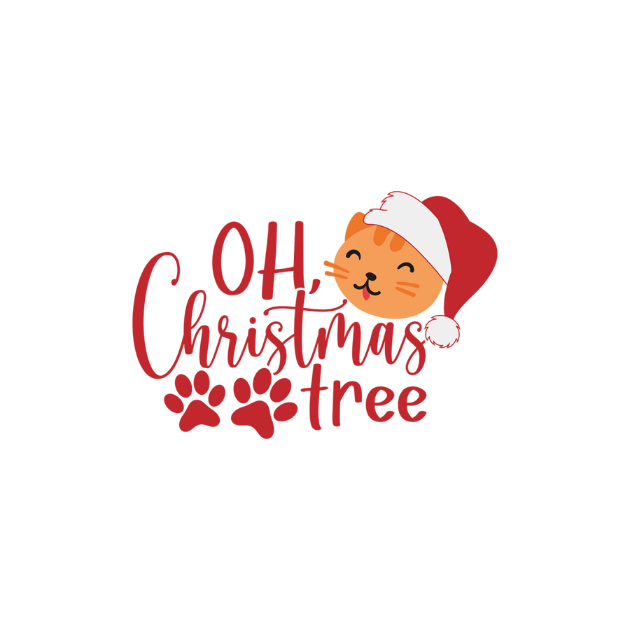 Oh Christmas Tree - Ready To Press DTF Transfers - Buy Bulk DTF