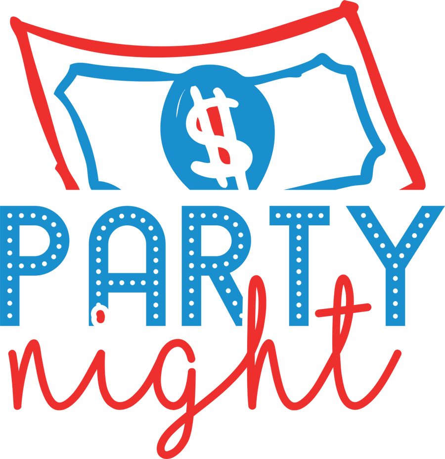 Party Night - 1179 Ready to Press DTF Transfer - Buy Bulk DTF