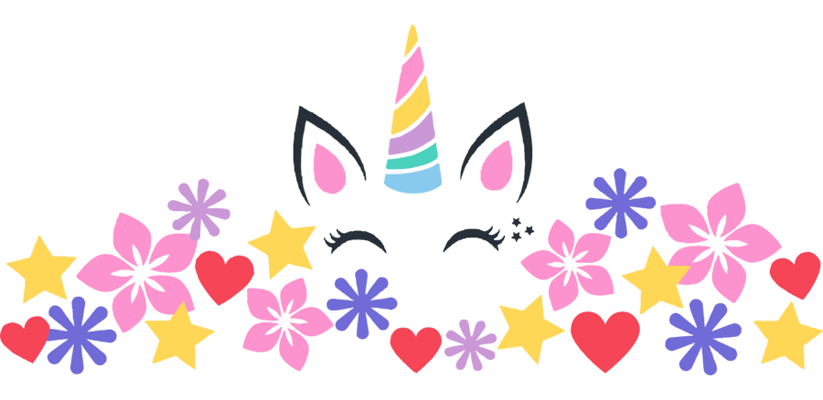 Pastel Unicorn - UV DTF Libbey Glass Wrap - Buy Bulk DTF