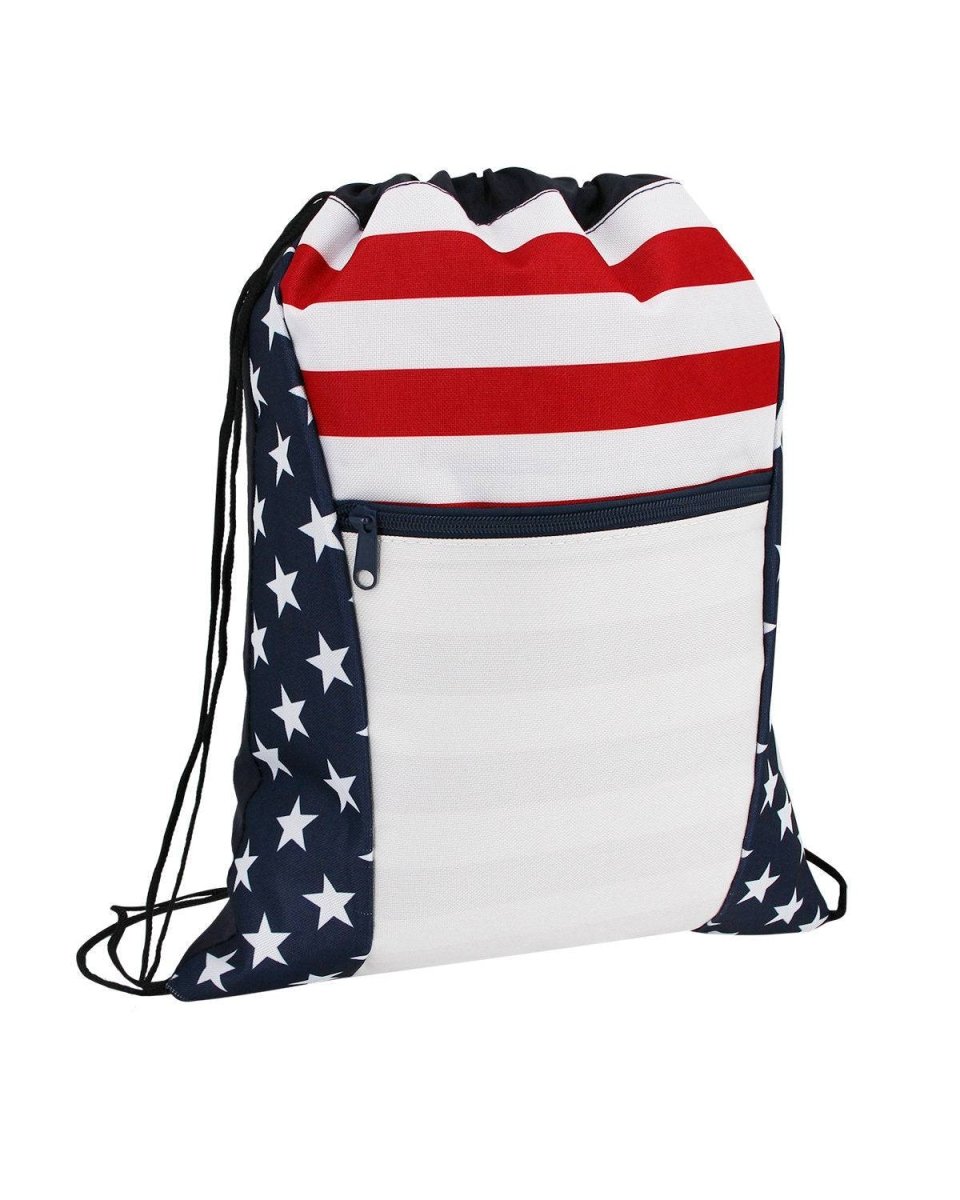 Patriotic Drawstring Bag - Buy Bulk DTF