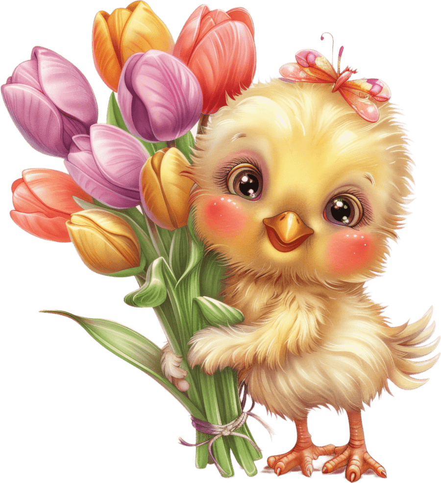 Paw Tulip - Ready To Press DTF Transfers - Buy Bulk DTF