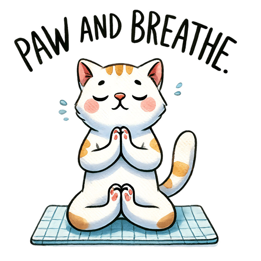 Paws And Breathe - Ready To Press DTF Transfers - Buy Bulk DTF