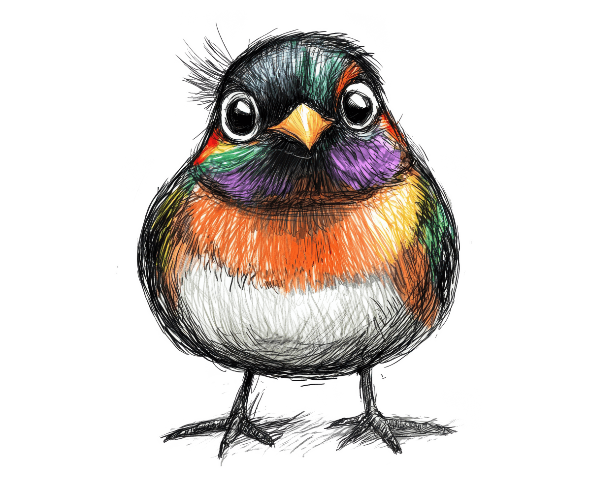 Pencil Sketch Pheasant 1 Ready to Press DTF Transfer - Buy Bulk DTF