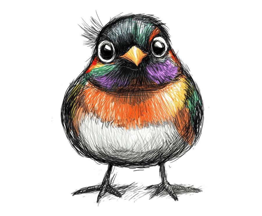 Pencil Sketch Pheasant 1 Ready to Press DTF Transfer - Buy Bulk DTF