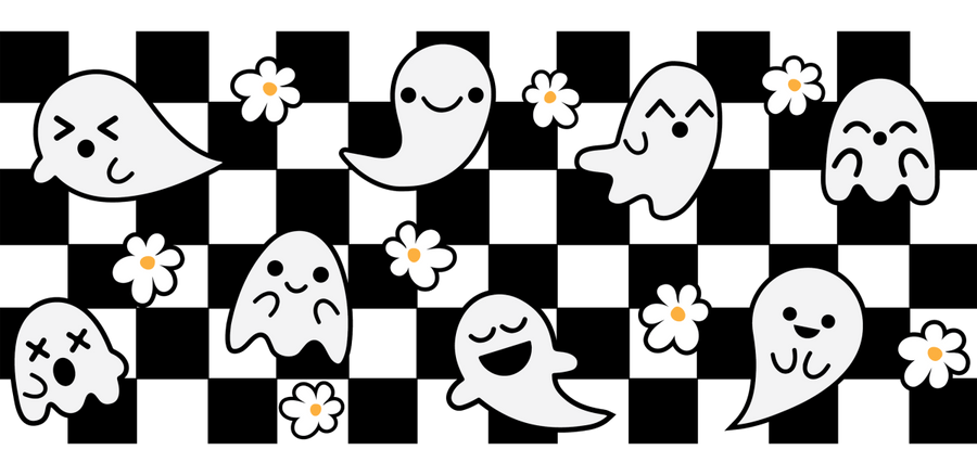 Phantom’s Delight Collection - UV DTF Libbey Glass Wrap - Buy Bulk DTF