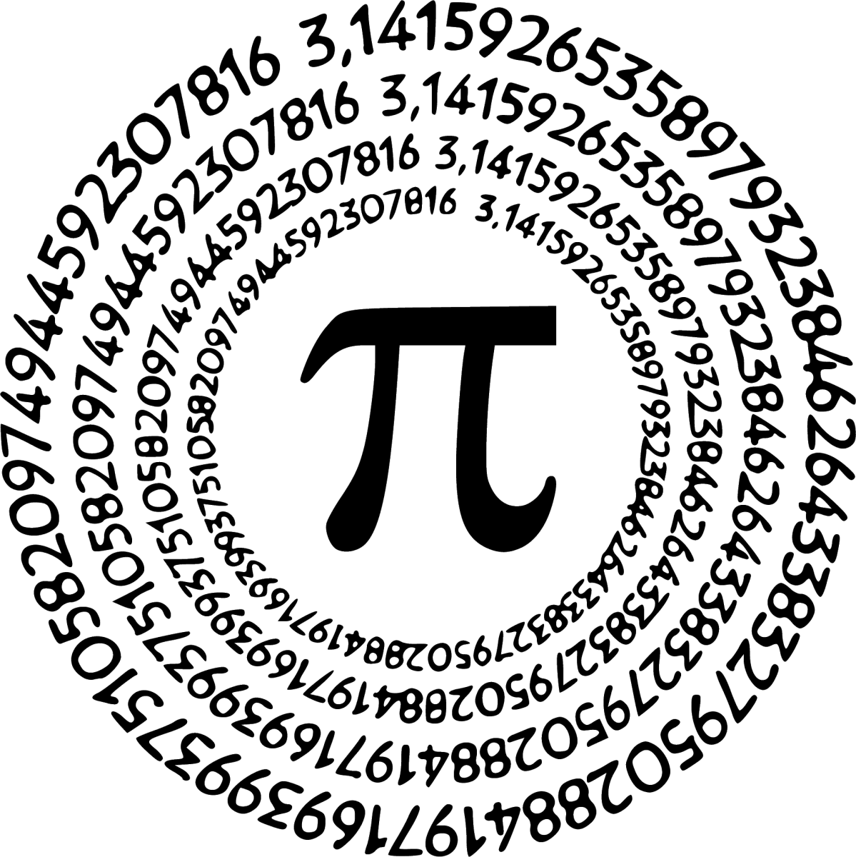 Pi Circle - Ready To Press DTF Transfer - Buy Bulk DTF