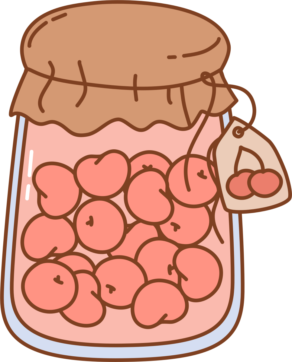 Pickled Cherries - Ready To Press DTF Transfer - Buy Bulk DTF