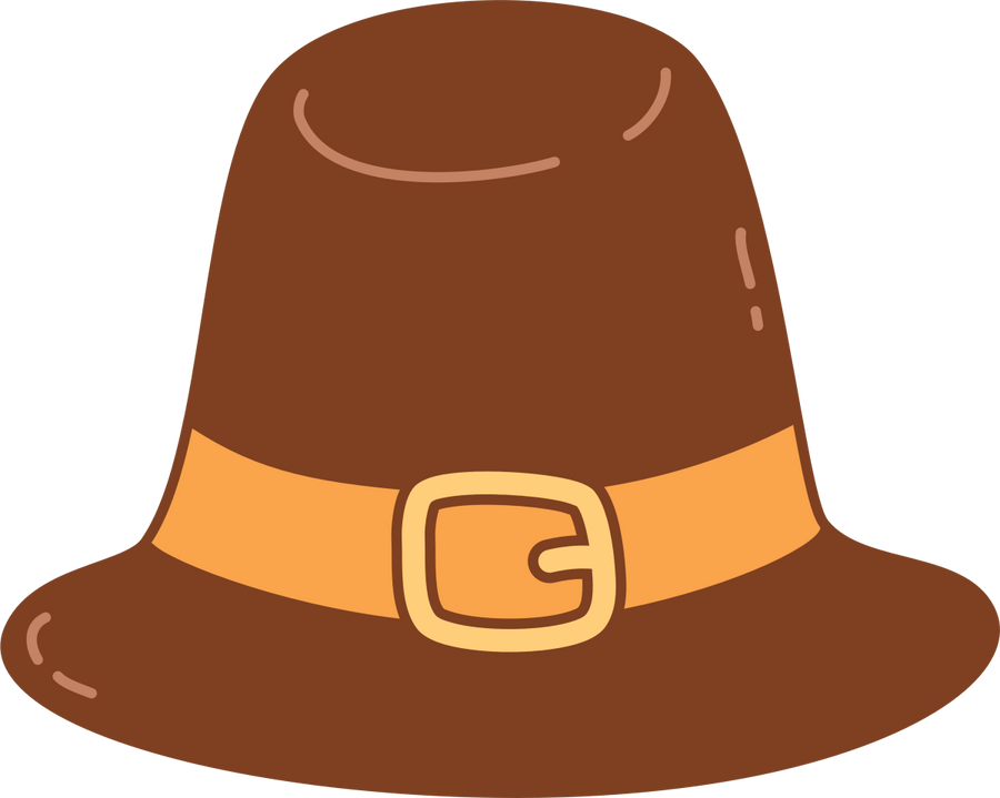 Pilgrim Hat - Ready To Press DTF Transfer - Buy Bulk DTF