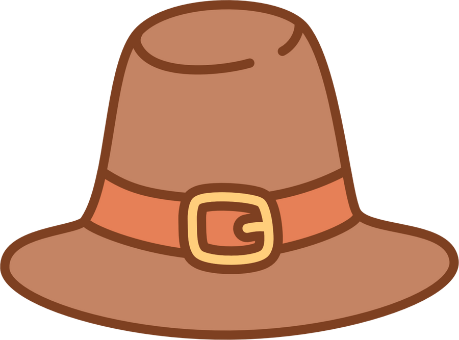 Pilgrim Hat - Small - Ready To Press DTF Transfer - Buy Bulk DTF