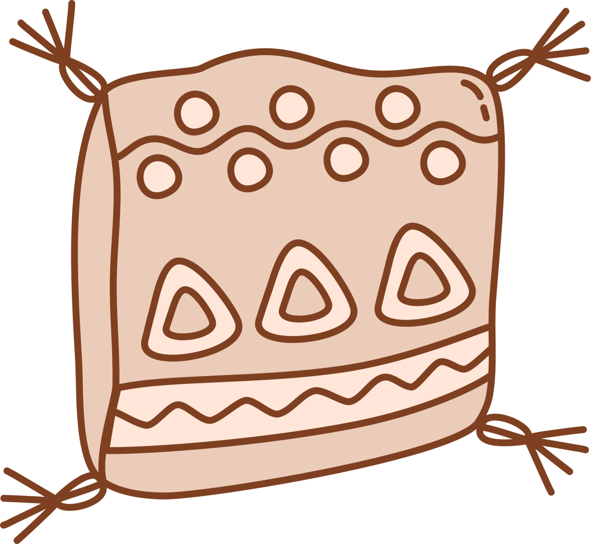 Pillow - Beige - Ready To Press DTF Transfer - Buy Bulk DTF