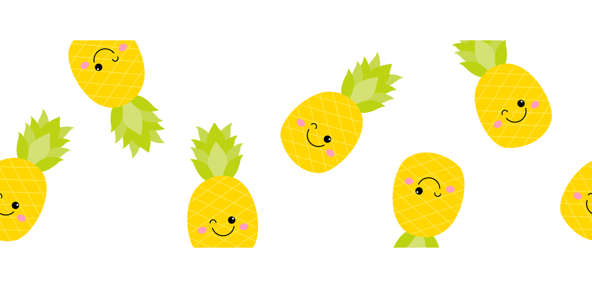 Pineapple - UV DTF Libbey Glass Wrap - Buy Bulk DTF