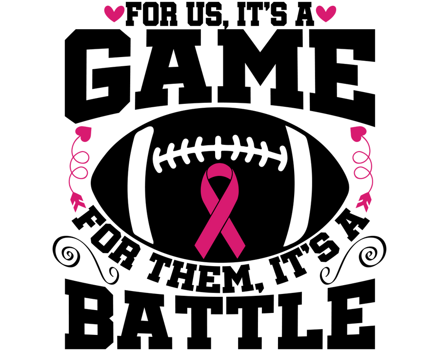 Pink Fortitude - Ready To Press DTF Transfers - Buy Bulk DTF