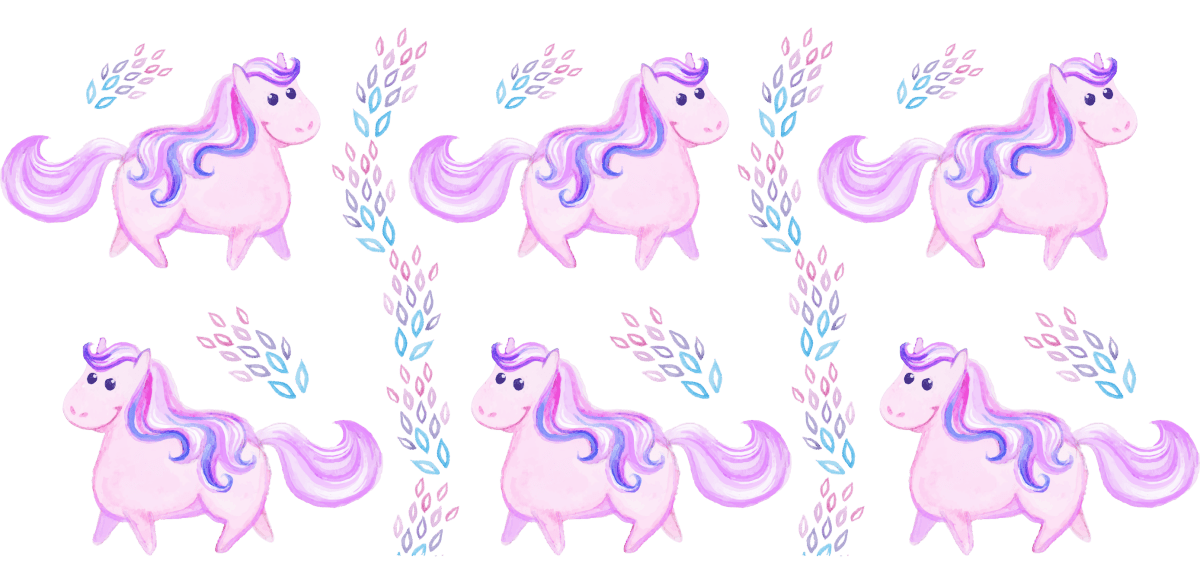 Pink Unicorns Libbey - UV DTF Libbey Glass Wrap - Buy Bulk DTF