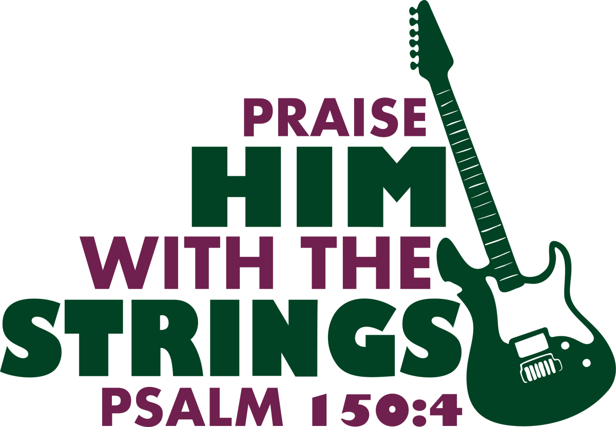 Praise Him With The Strings - Ready To Press DTF Transfers - Buy Bulk DTF