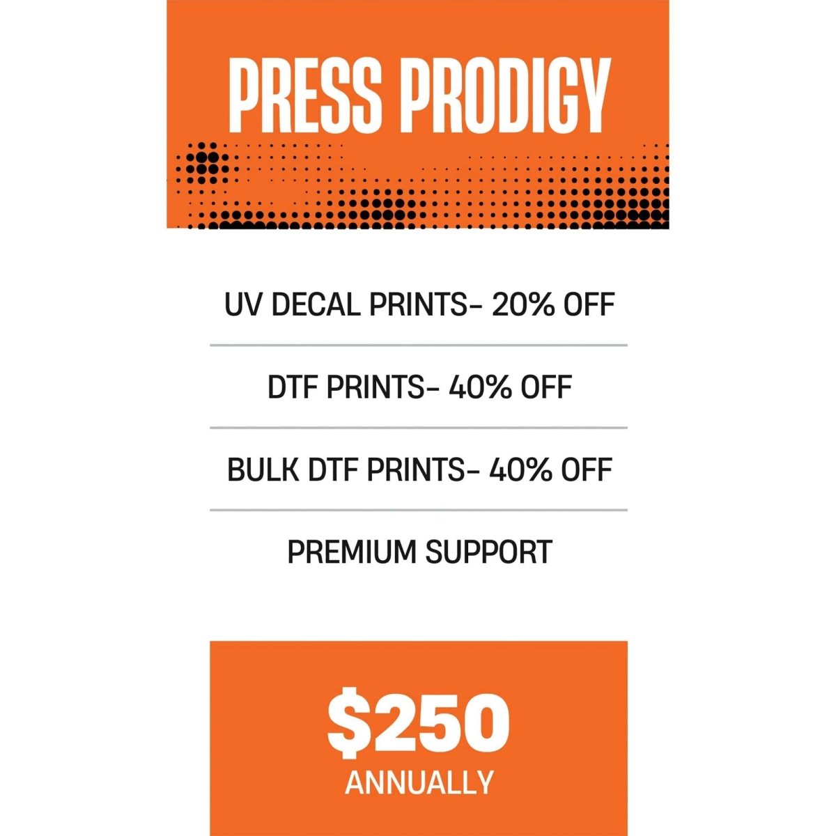 Press Prodigy - Buy Bulk DTF