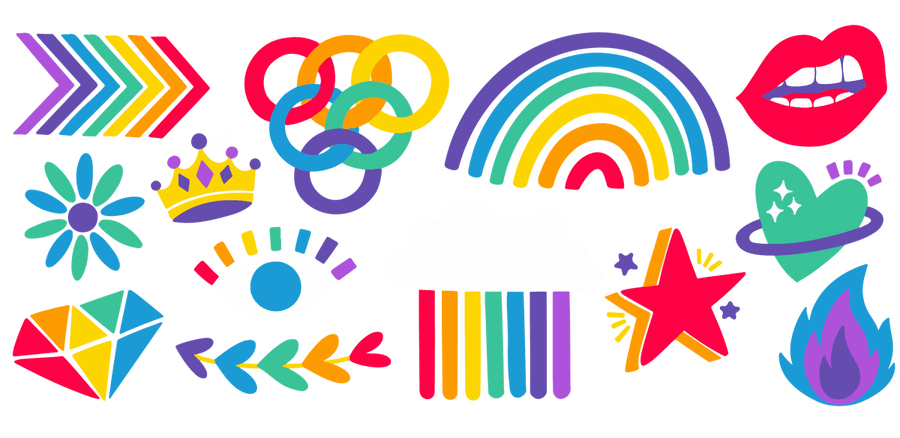 Pride Thing - UV DTF Libbey Glass Wrap - Buy Bulk DTF