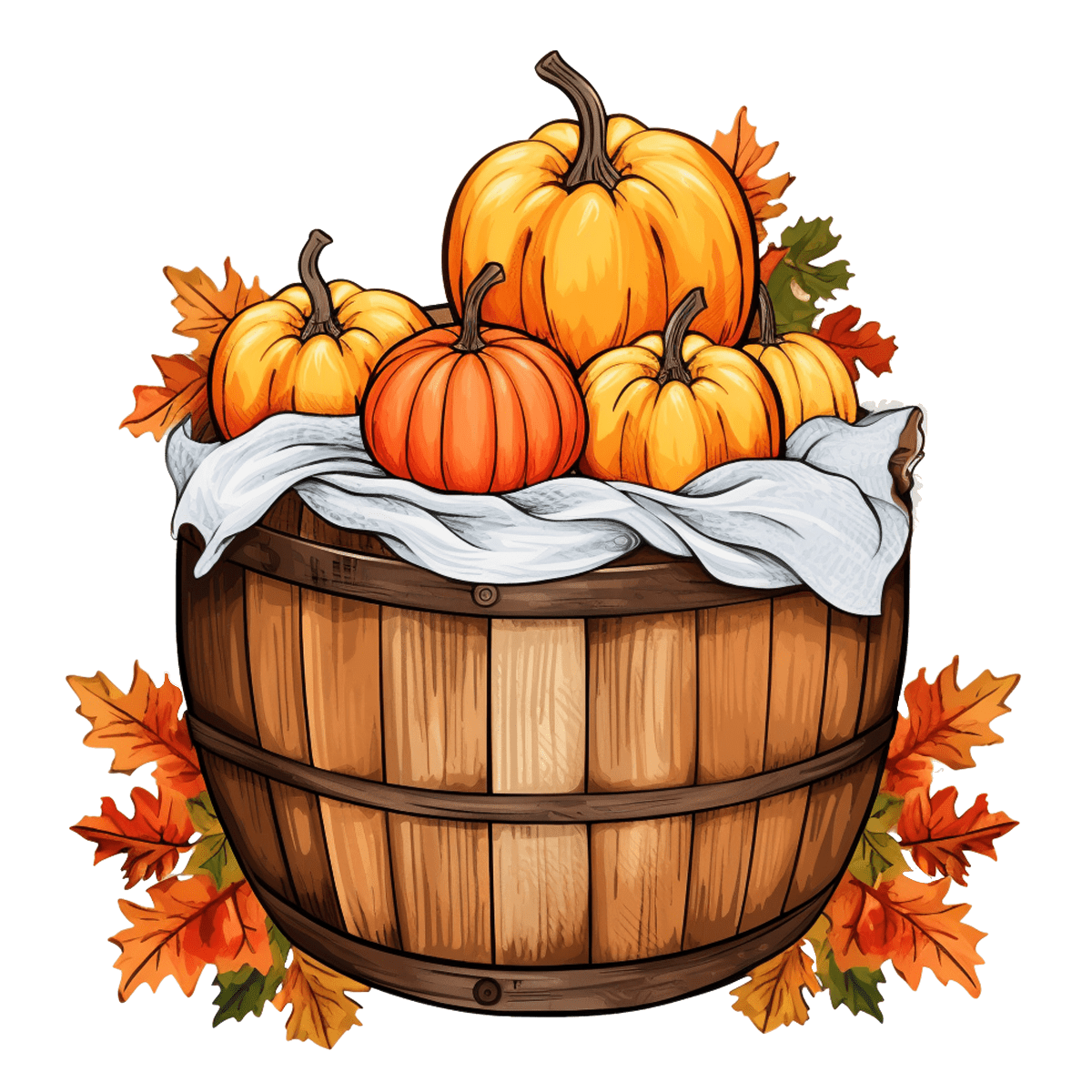 Pumpkin Patch Bliss - Ready To Press DTF Transfer - Buy Bulk DTF