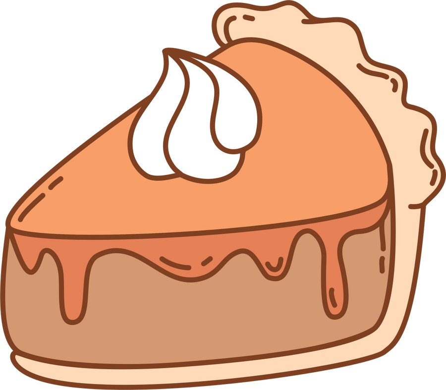 Pumpkin pie - Ready To Press DTF Transfer - Buy Bulk DTF