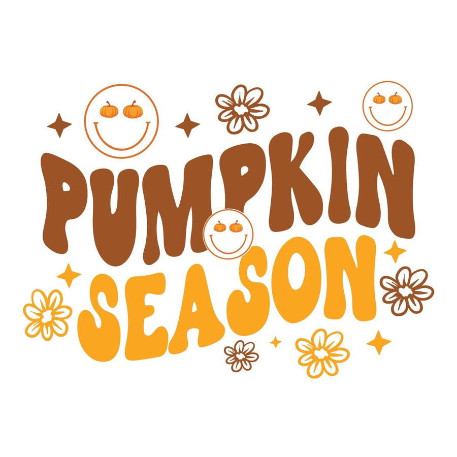 Pumpkin Season Ready To Press DTF Transfer - Buy Bulk DTF