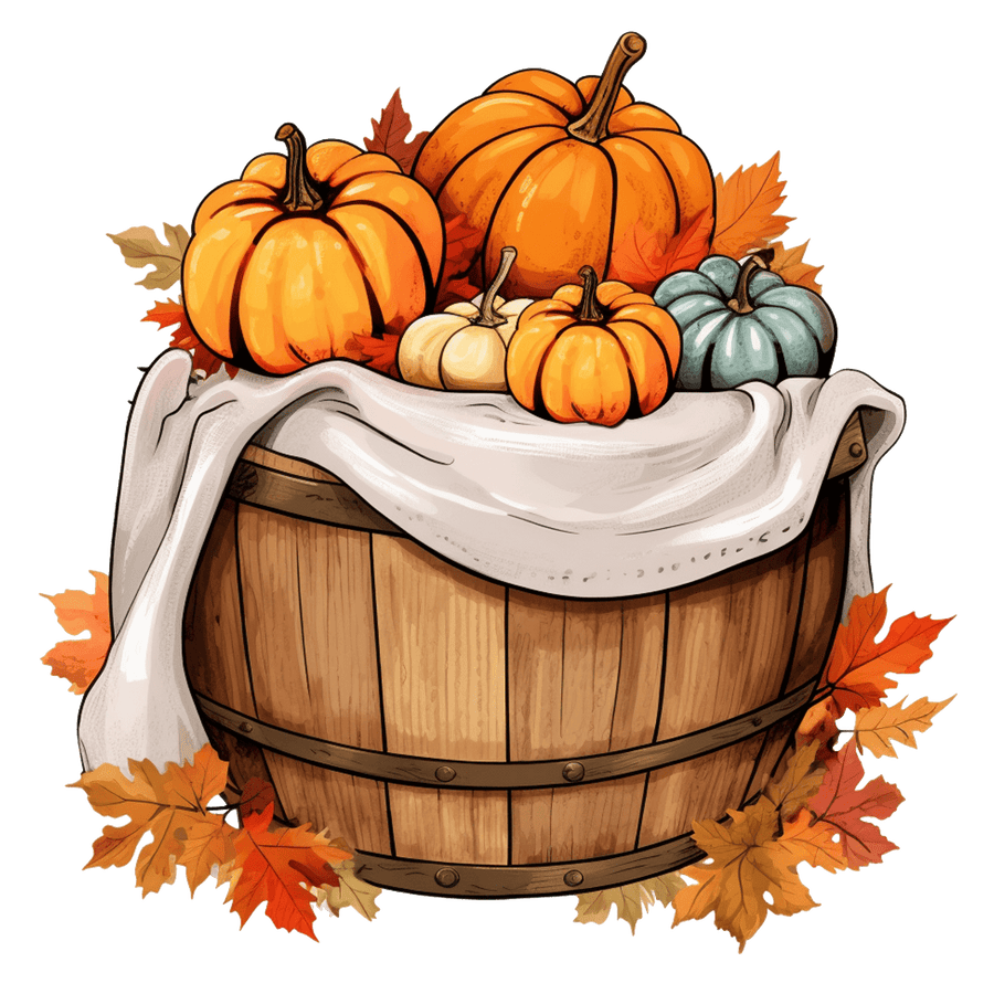 Pumpkin Spice & Everything Autumn - Ready To Press DTF Transfer - Buy Bulk DTF