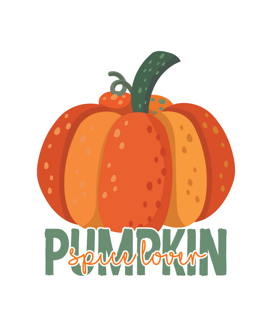 Pumpkin Spice Lover - 01 Ready To Press DTF Transfer - Buy Bulk DTF