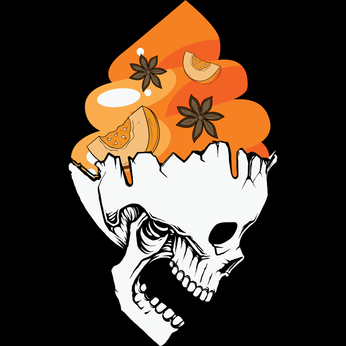 Pumpkin Spice Spritz - Ready To Press DTF Transfers - Buy Bulk DTF