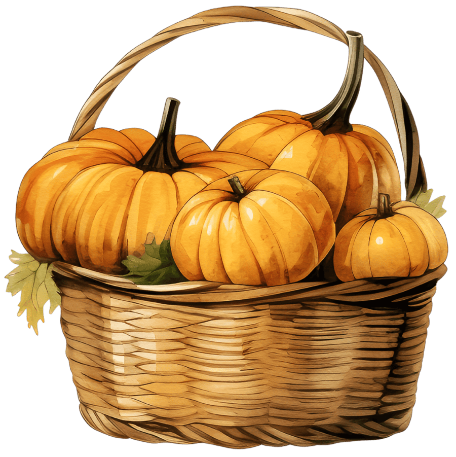 Pumpkin Watercolor Ready to Press DTF Transfers - Buy Bulk DTF